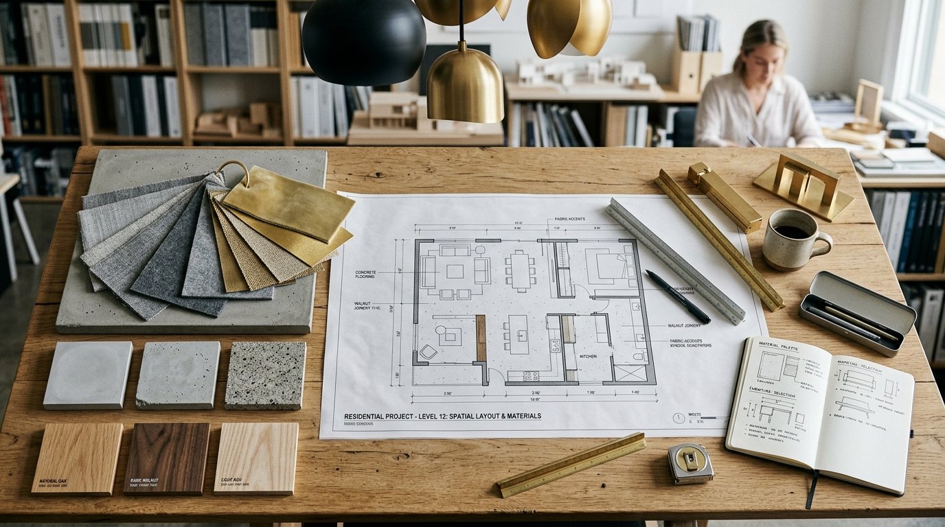 Interior fitout space planning